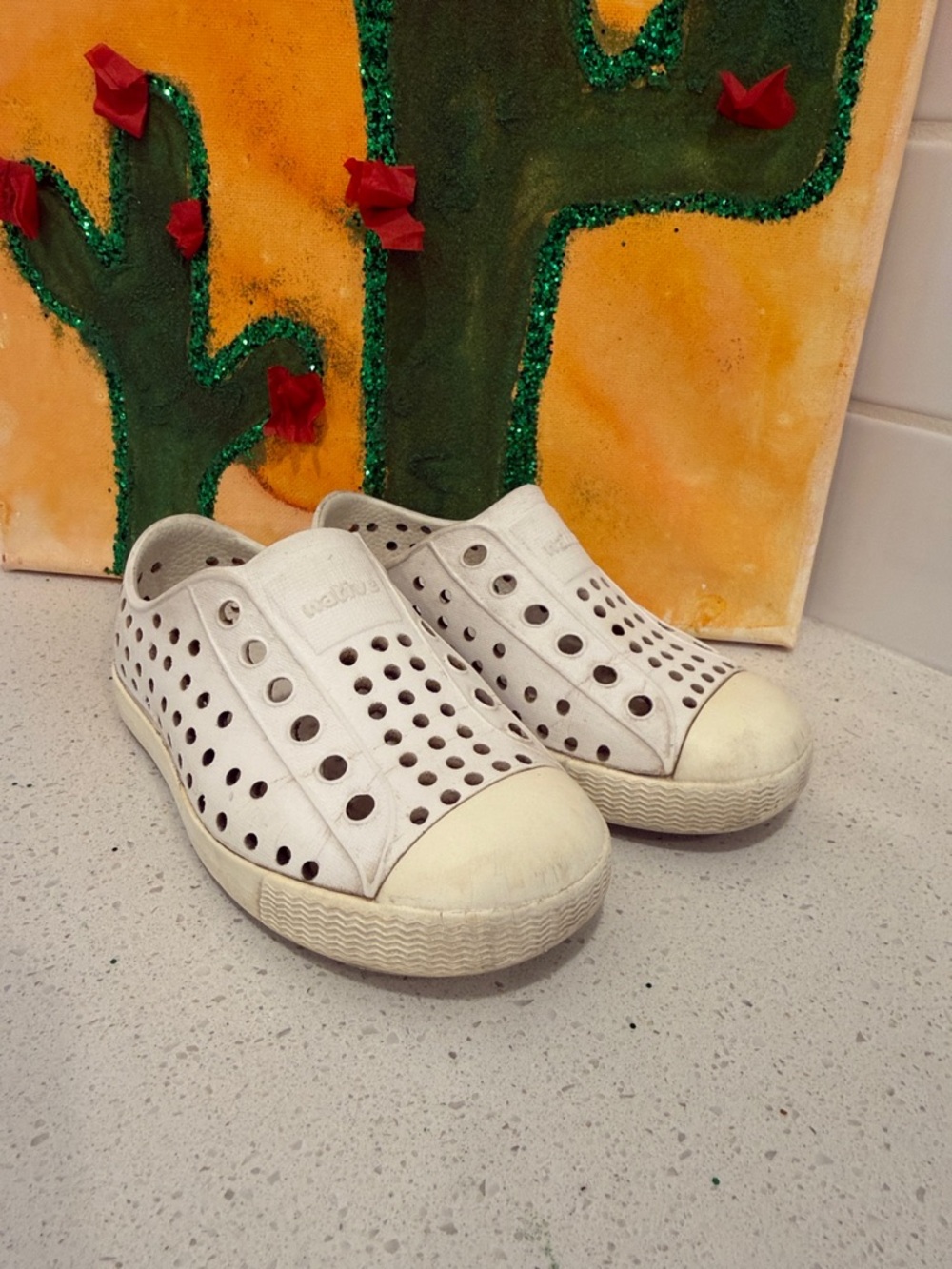 Native White Jefferson Slip-On Sneakers C7